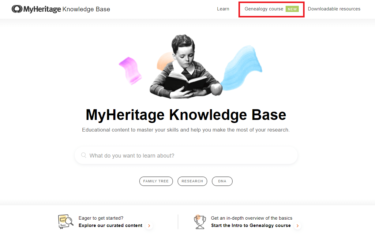 Genetic Genealogy For Family History Researchers - MyHeritage Knowledge Base