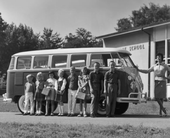 Back to School: A VW bus from the 1960's