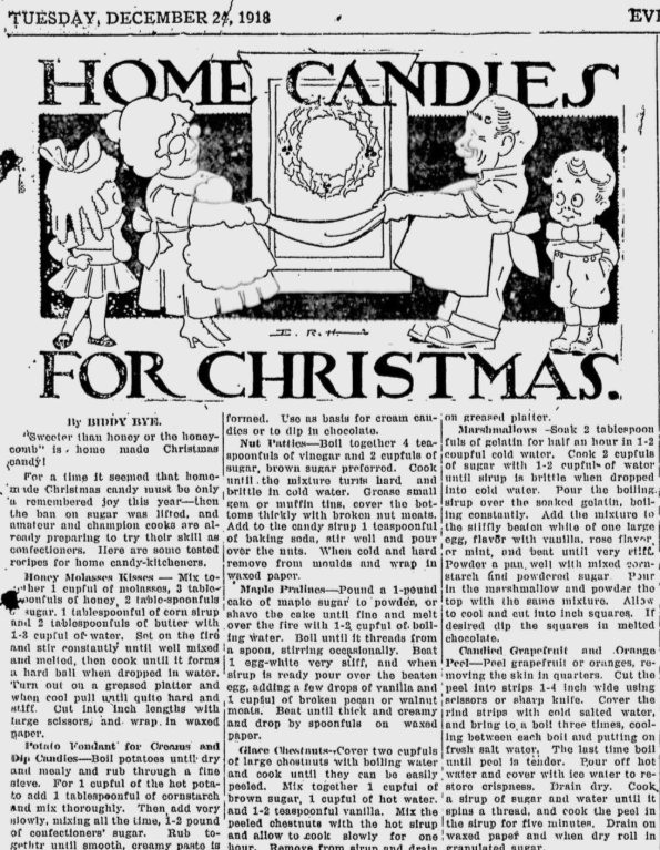 Evening Tribune (Pawtucket, Providence County, RI) – December 24, 1918