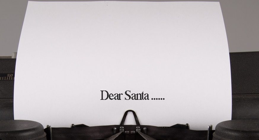 Dear Santa: Then and now