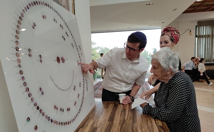 We Celebrated Grandma’s 100th with a MyHeritage Sun Chart of Her 140+ Descendants