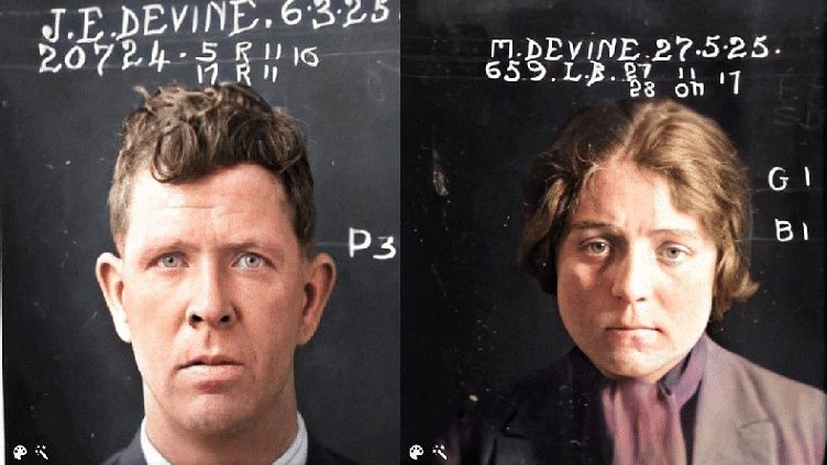 Crime Couple Exposed in MyHeritage Convict Records