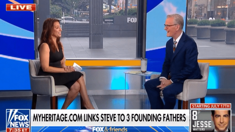 Steve Doocy of Fox & Friends Discovers He’s Related to the First 3 Presidents of the United States