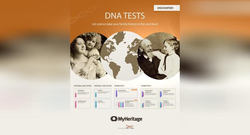 Massive discounts on our DNA tests