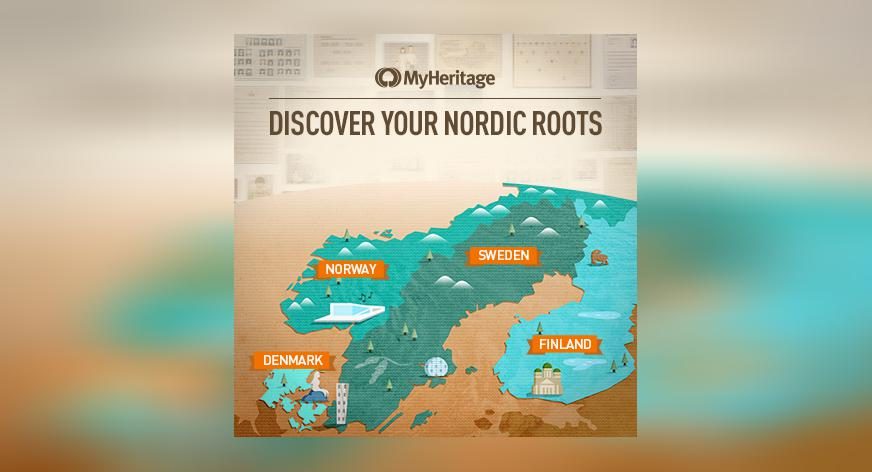 New: MyHeritage adds millions of Nordic records