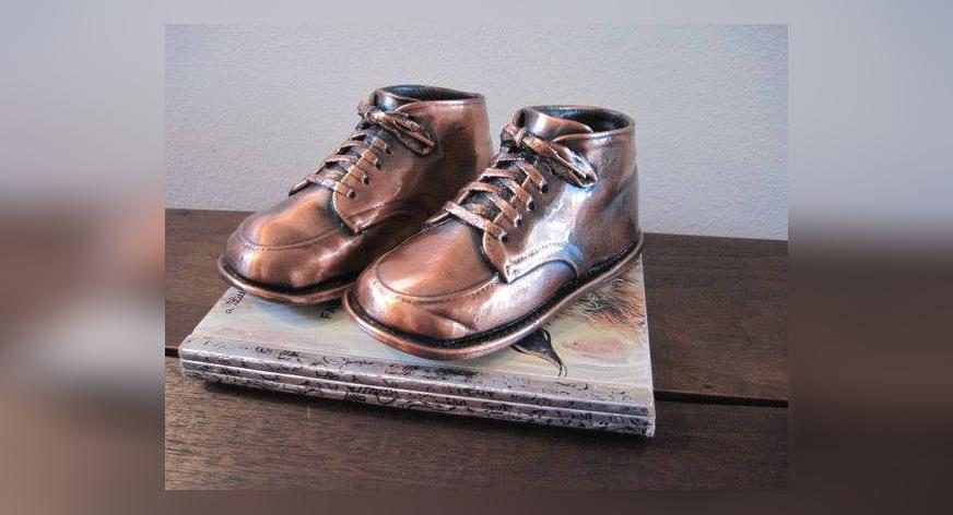 Family Traditions: Bronzed baby shoes