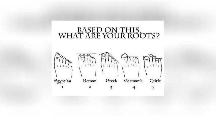 Discovering ancestry: Through our toes?