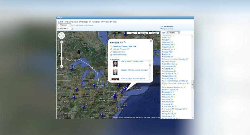 Family Tree Builder 4.0 Launched: Adds Maps for Visualizing the Life Journeys of Your Relatives, and Family Chat