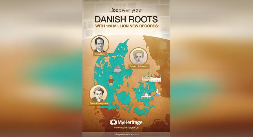 MyHeritage to digitize and add more than 120 million historical records from Denmark
