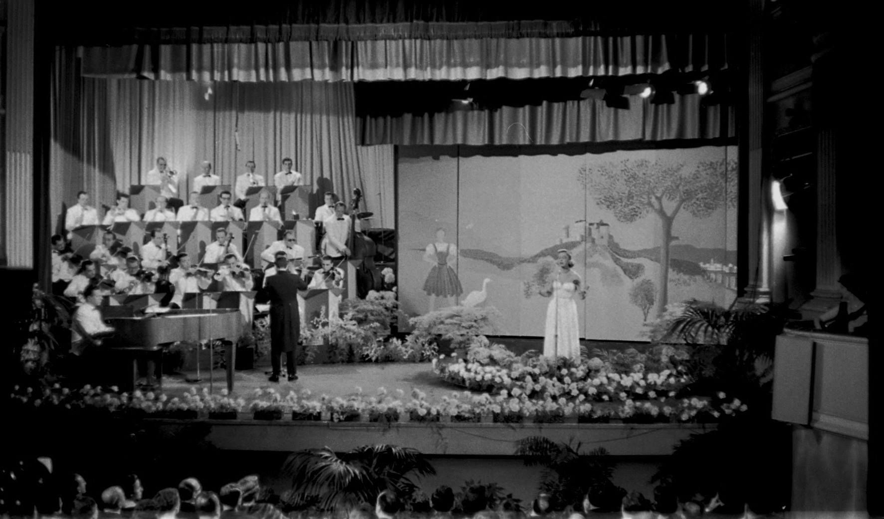 Het eerste Eurovisiesongfestival, 1956.