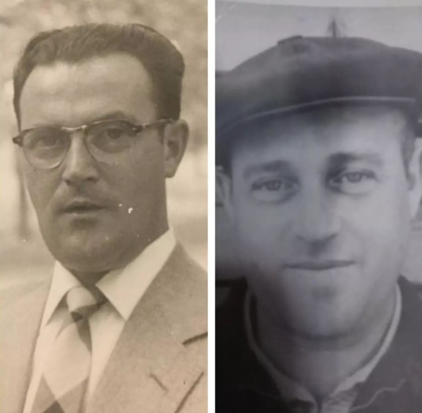 My grandpa (left) and his brother Chaim (right)