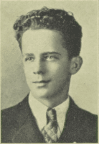 Yearbook photo of Dr. John Pierpont [Credit: MyHeritage]