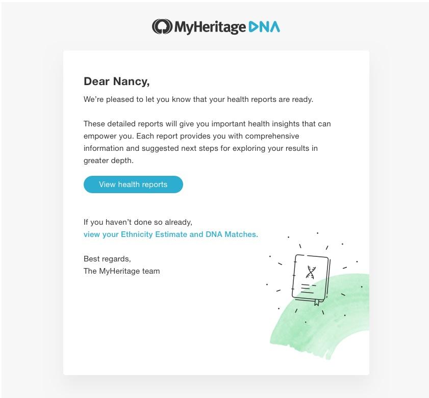 MyHeritagen DNA-terveysraporttien Esittely - MyHeritage Tietopankki