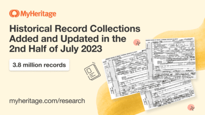 Historical Records Added in the Second Half of July 2023
