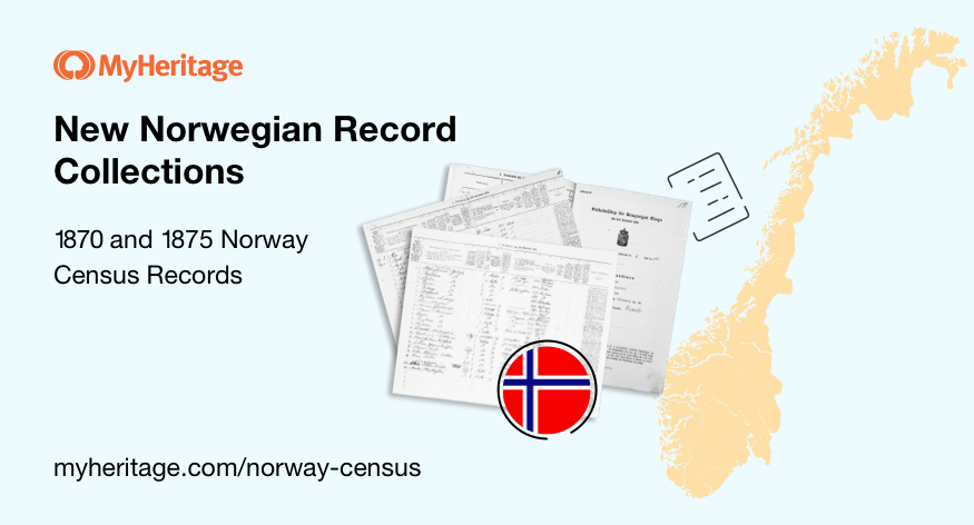 MyHeritage Releases Two Norwegian Census Collections