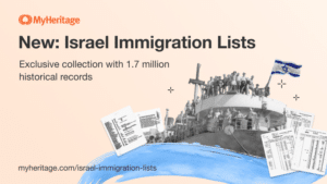 MyHeritage Publishes Exclusive Huge Collection of Israel Immigration Records