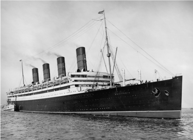 The RMS Aquitania