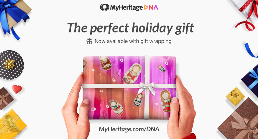 MyHeritage DNA Kits Are Now Available with Gift Wrap
