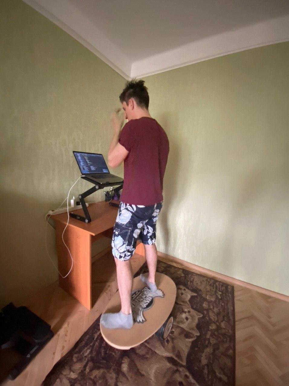 Équilibre travail-vie privée sans chaise. Yurii Kovalenko, développeur senior Web, Kiev