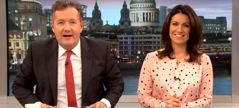 MyHeritage Reveals DNA Results to Piers Morgan and Susanna Reid