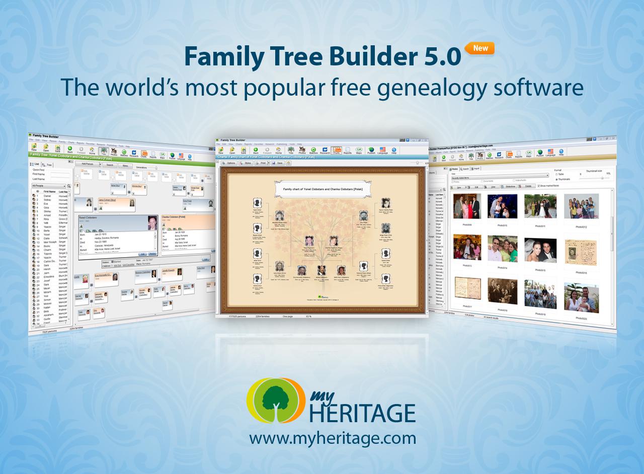 Family Tree Builder 5.0 - by MyHeritage.com