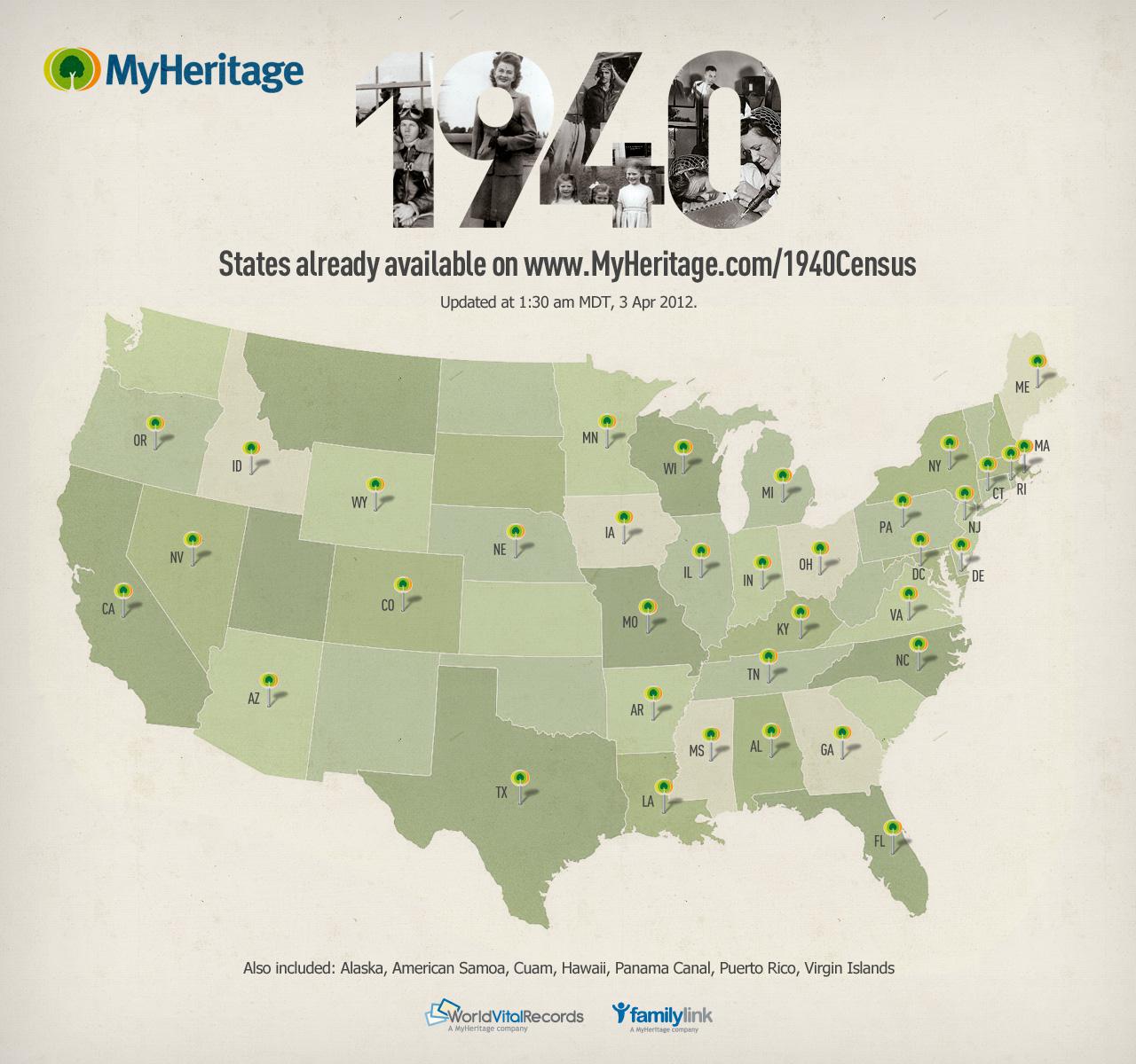 1940 Census Update 37 states and over 4 million images MyHeritage Blog