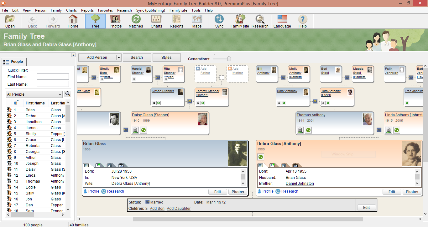 MyHeritage Family Tree Builder 8.0
