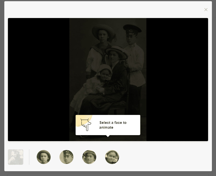 New: Introducing Deep Nostalgia™ — Animate the Faces in Your Family Photos  - MyHeritage Blog