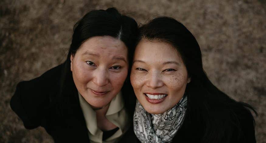 Kim and Christine, a pair of Korean sisters who found each other thanks to MyHeritage DNA