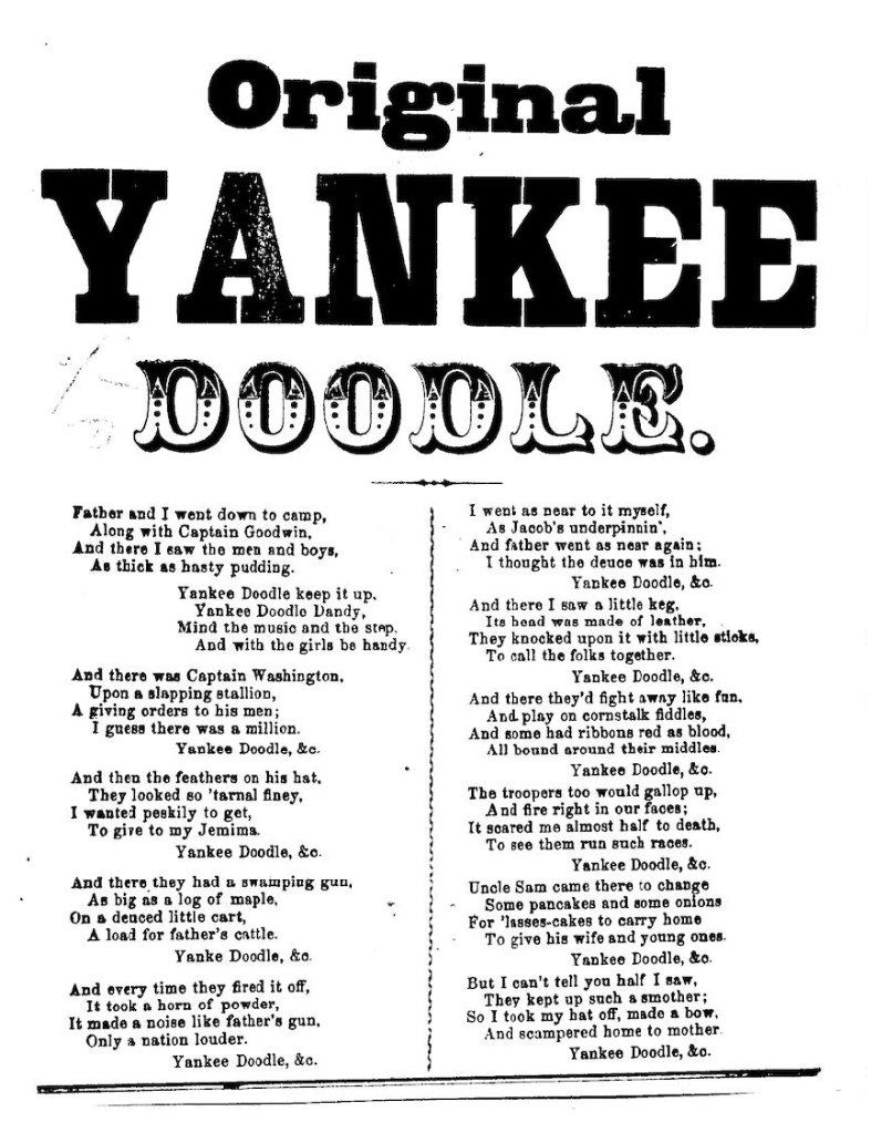 yankee doodle war