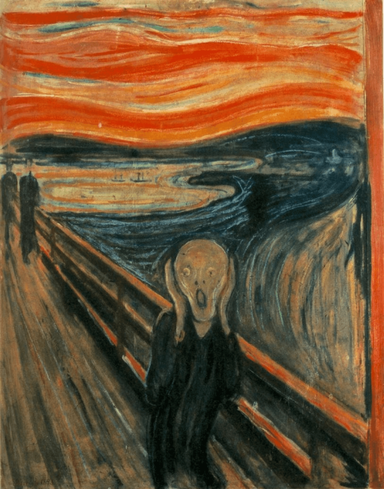 The Scream, by Edvard Munch, 1893