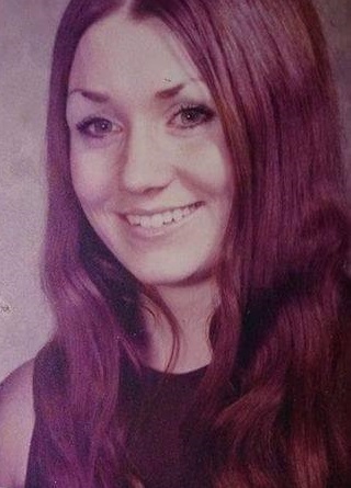 Cathy as a teenager in the 1960s.