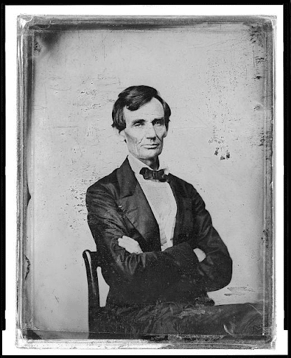 Portrait of Abe Lincoln taken on August 13, 1860. (Courtesy: Library of Congress, public domain)
