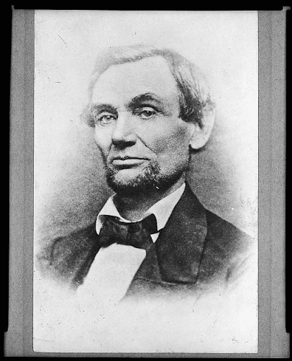 Portrait of Abraham Lincoln by Samuel G. Alshuler, November 25 1860 (Courtesy: Library of Congress)