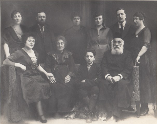 Piwko family from World War I. Marysia’s grandmother is seated on the bottom left